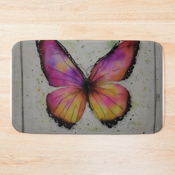 Artikelvorschau, Butterly highly detailed watercolor painting entworfen und verkauft von DrawItOnce.