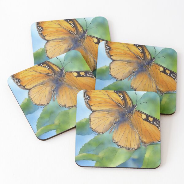 Artikelvorschau, Butterly highly detailed watercolor painting entworfen und verkauft von DrawItOnce.