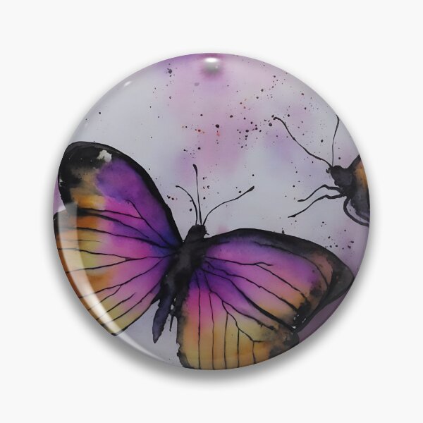 Item preview, Butterly highly detailed watercolor painting designed and sold by DrawItOnce.