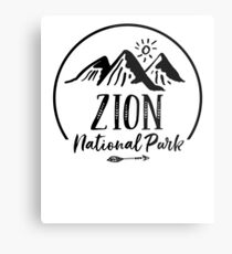 Zion National Park Metal Print