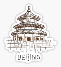 Beijing China Sticker
