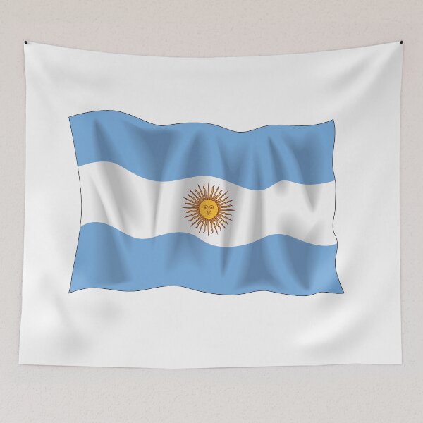Item preview, argentina Grunge Flag Winner fly designed and sold by SuneeKeiko.