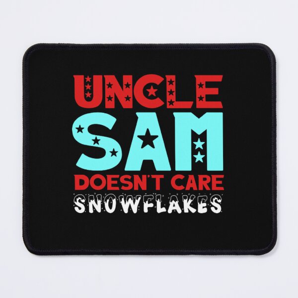 Item preview, Uncle Sam Doesnt Care Snowflakes designed and sold by AYACHI90.