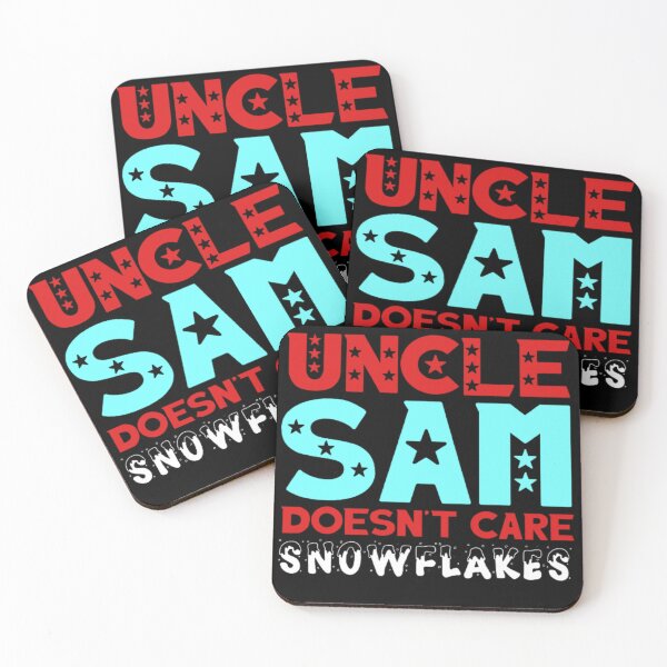 Item preview, Uncle Sam Doesnt Care Snowflakes designed and sold by AYACHI90.