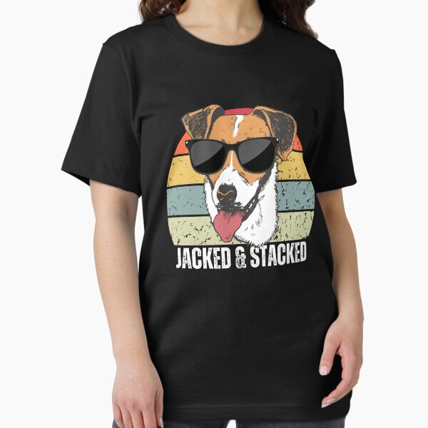 Item preview, Jack Russell Terrier, Jacked & Stacked, Funny Jack Russell designed and sold by Designs-By-Zar.