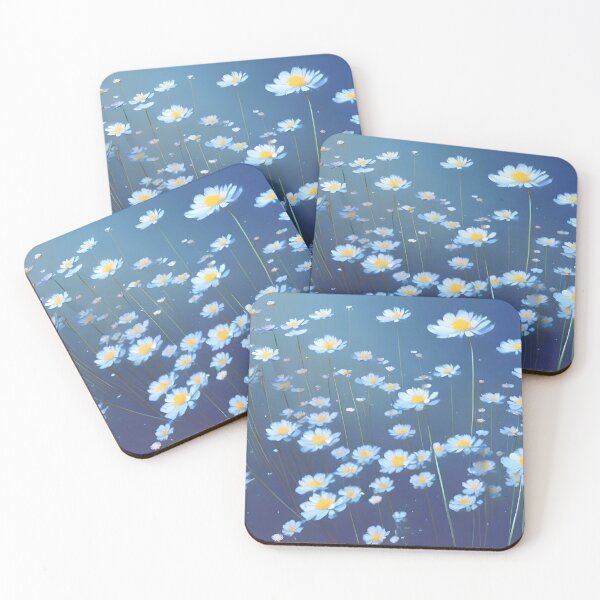 Item preview, White Daisy Meadow Digital Artwork designed and sold by Milky-Way-Local.
