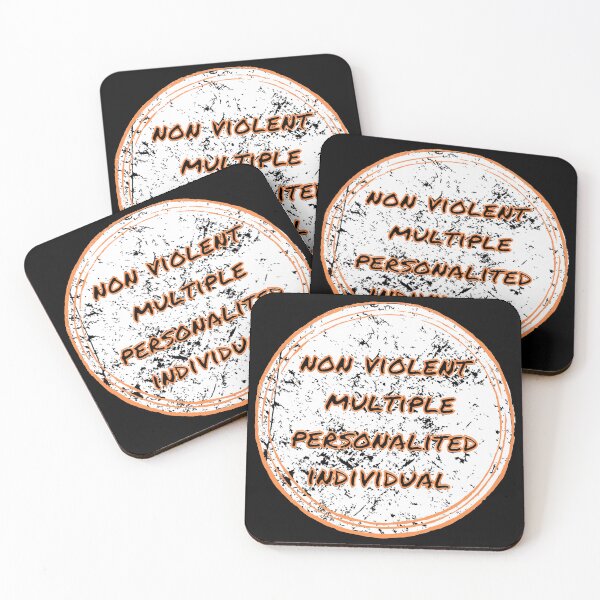 Item preview, Dissociative identity disorder non violent individual joke designed and sold by system51.