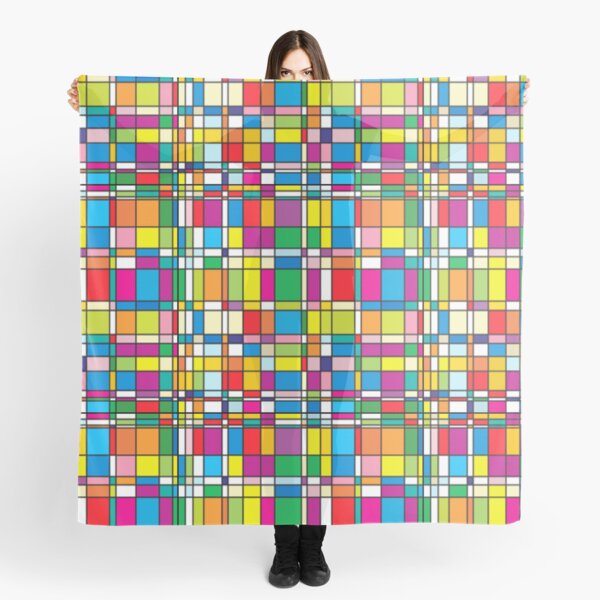 geometric rainbow vectors Scarf