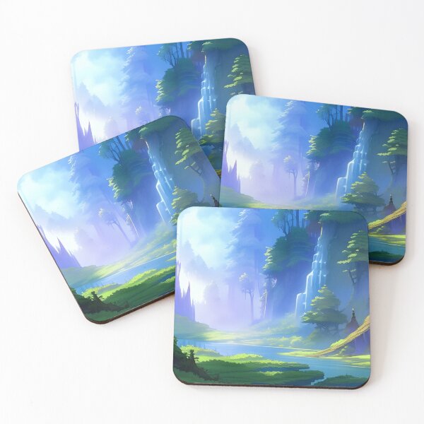 Item preview, Misty Forest, watercolor, Ai Generated Art  designed and sold by ACC .