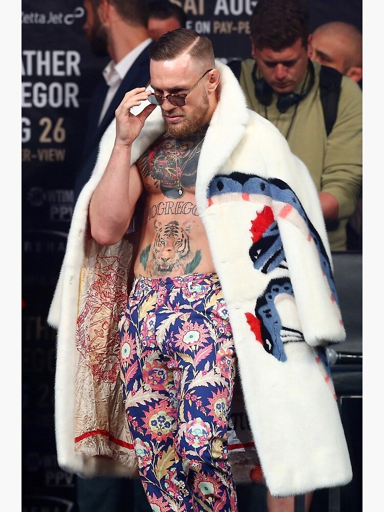 Conor McGregor on Stage Photographic Print