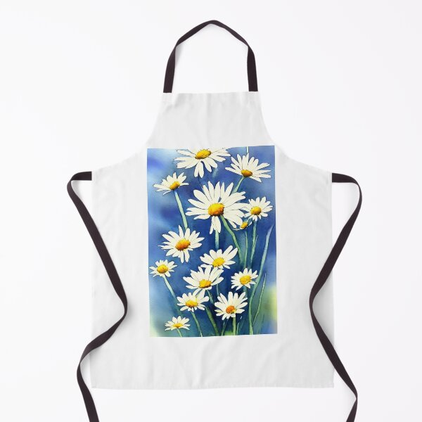 Item preview, Watercolor Daisies Digital Artwork designed and sold by Milky-Way-Local.
