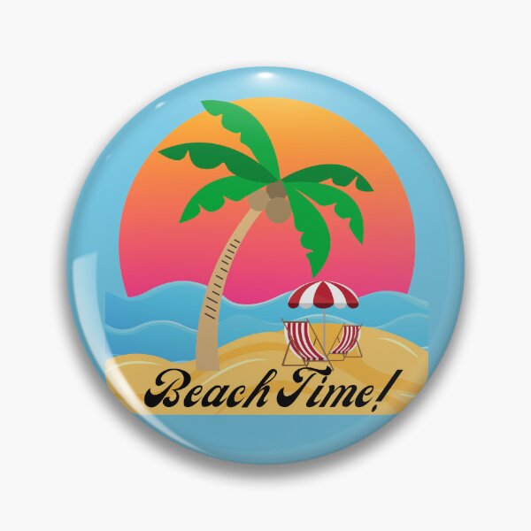 Item preview, Beach Scene Art T- Shirt, Beach Time! designed and sold by BeaconMarketing.