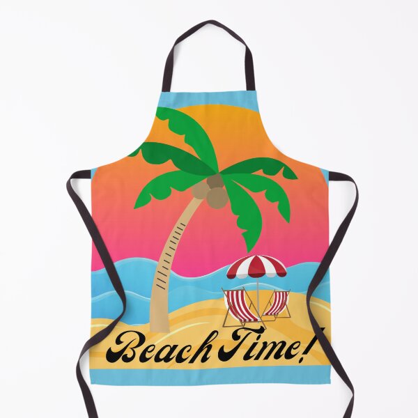 Item preview, Beach Scene Art T- Shirt, Beach Time! designed and sold by BeaconMarketing.