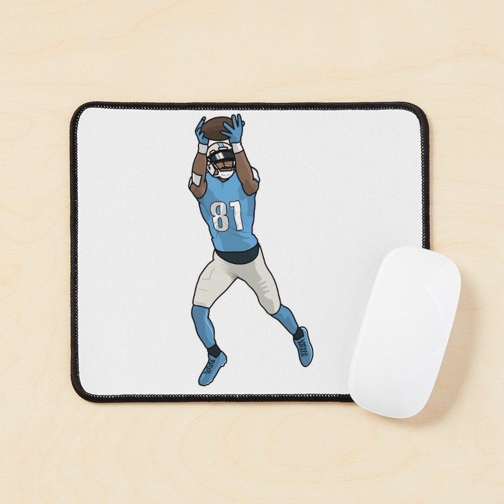 calvin johnson flexing Sticker for Sale by trewashburn