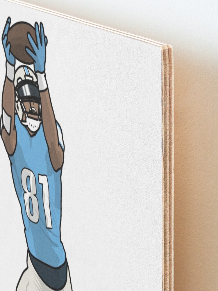 Megatron-Calvin Johnson Wood Print