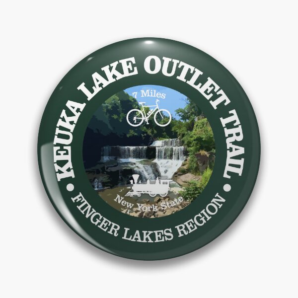 Item preview, Keuka Lake Outlet Trail (cycling c) designed and sold by curranmorgan.