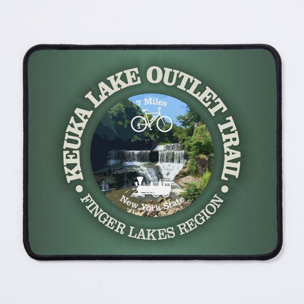Item preview, Keuka Lake Outlet Trail (cycling c) designed and sold by curranmorgan.