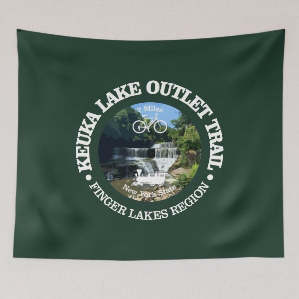 Item preview, Keuka Lake Outlet Trail (cycling c) designed and sold by curranmorgan.