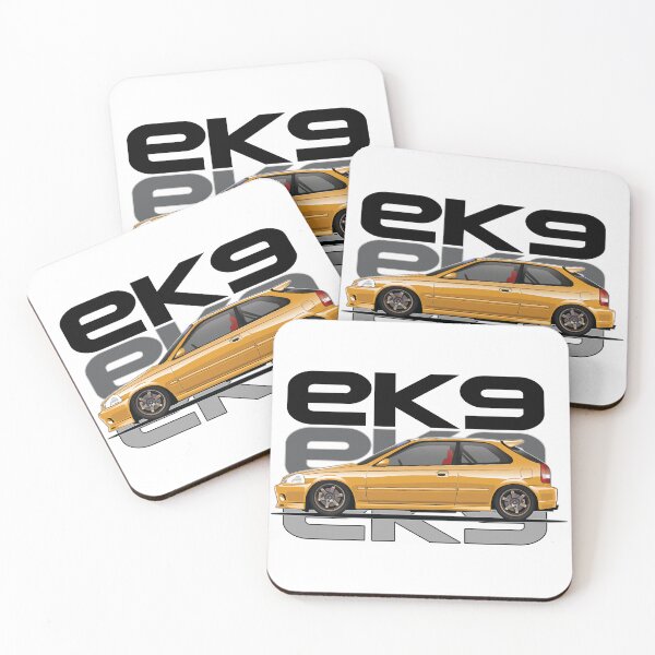 Item preview, Honda Civic EK9 Type R Yellow Spoon designed and sold by myteekingdom.