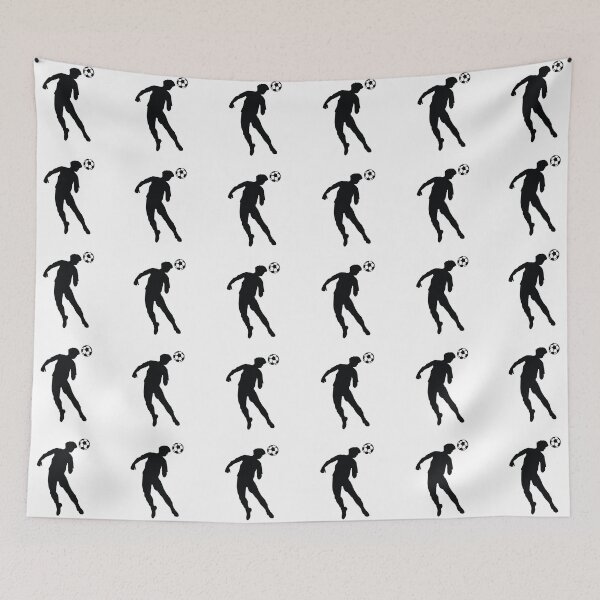 Item preview, Soccer, Soccer player, soccer Silhouette, Soccer player kicking a ball designed and sold by BlueDiamond-19.