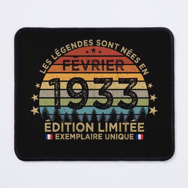 Item preview, Anniversaire 90 Ans Les Legendes Sont Nees en Février 1933 designed and sold by cssdru.