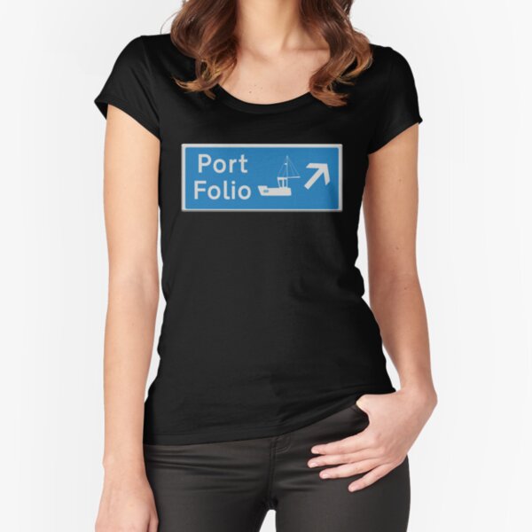 Item preview, Road sign . Directions to Portfolio designed and sold by funkyworm.