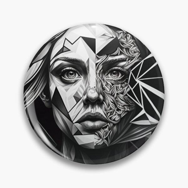 Item preview, Abstract Woman Art, Woman face abstract designed and sold by YZO-Design.