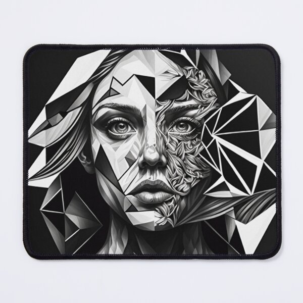 Item preview, Abstract Woman Art, Woman face abstract designed and sold by YZO-Design.