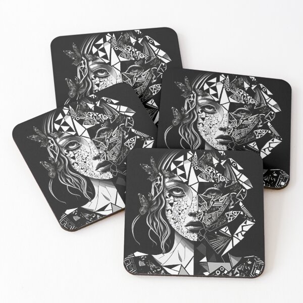 Item preview, Abstract Woman Art, Woman face abstract designed and sold by YZO-Design.