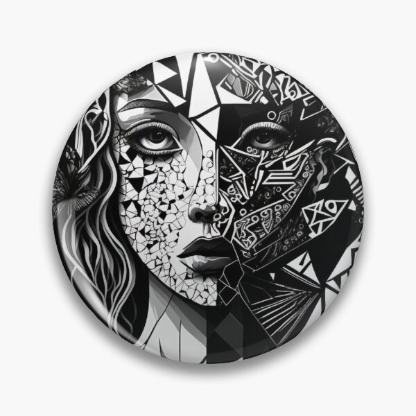 Item preview, Abstract Woman Art, Woman face abstract designed and sold by YZO-Design.