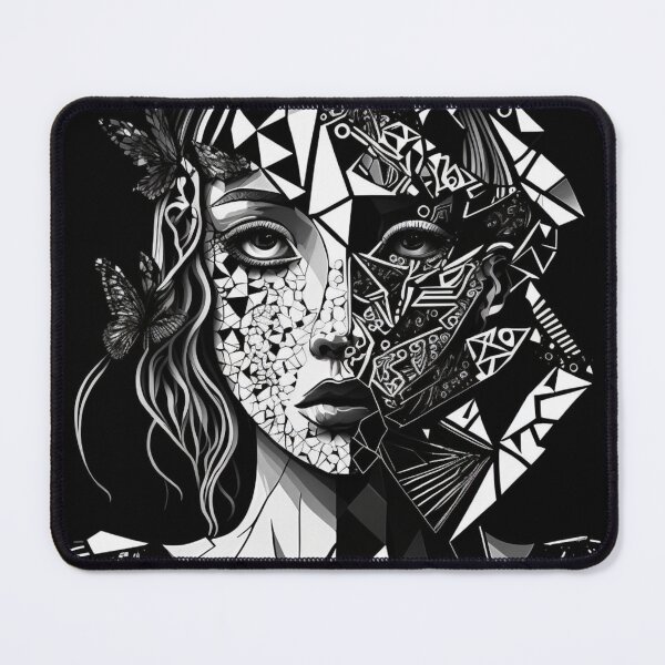 Item preview, Abstract Woman Art, Woman face abstract designed and sold by YZO-Design.