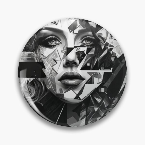 Item preview, Abstract Woman Art, Woman face abstract designed and sold by YZO-Design.
