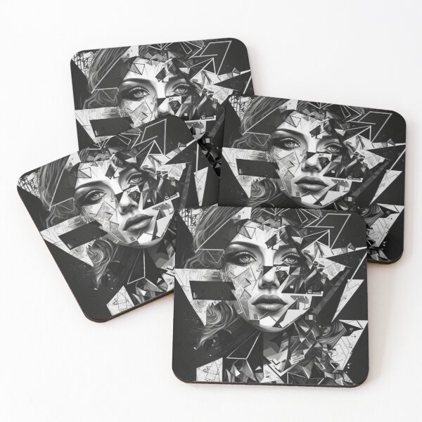 Item preview, Abstract Woman Art, Woman face abstract designed and sold by YZO-Design.