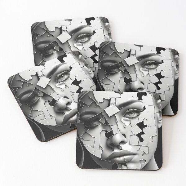 Item preview, Abstract Woman Art, Woman face abstract designed and sold by YZO-Design.