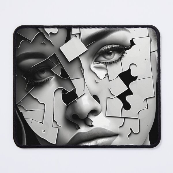 Item preview, Abstract Woman Art, Woman face abstract designed and sold by YZO-Design.