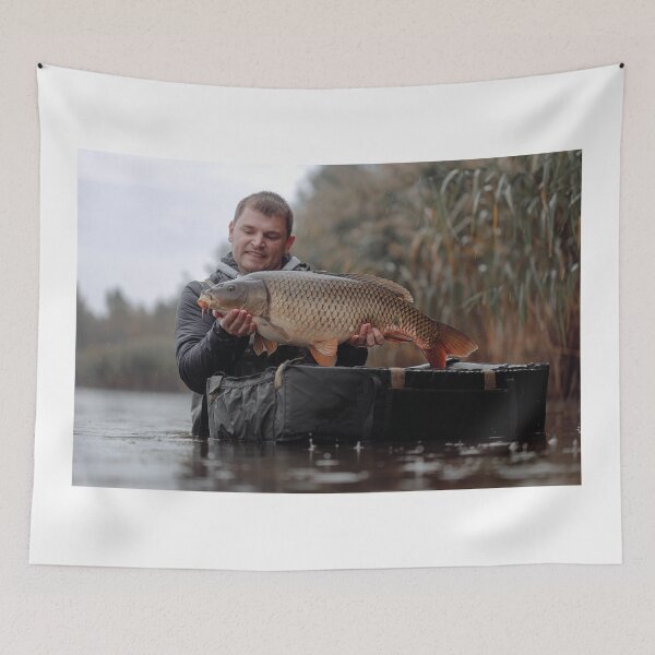 Item preview, fish and fisherman carp designed and sold by bojkE.