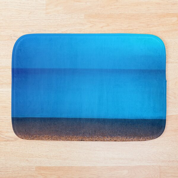Item preview, Seascape Bathmat designed and sold by AbstractAcid.