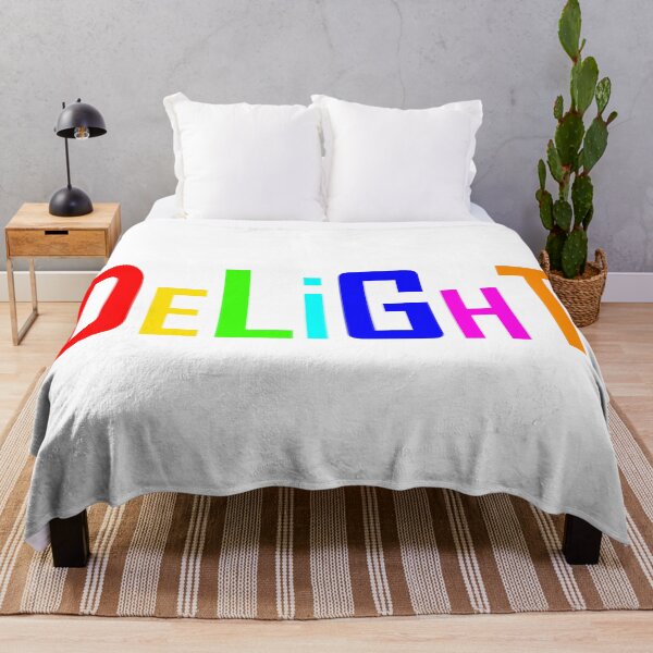 Item preview, Delight Letters Design designed and sold by PrintDesign-Hub.