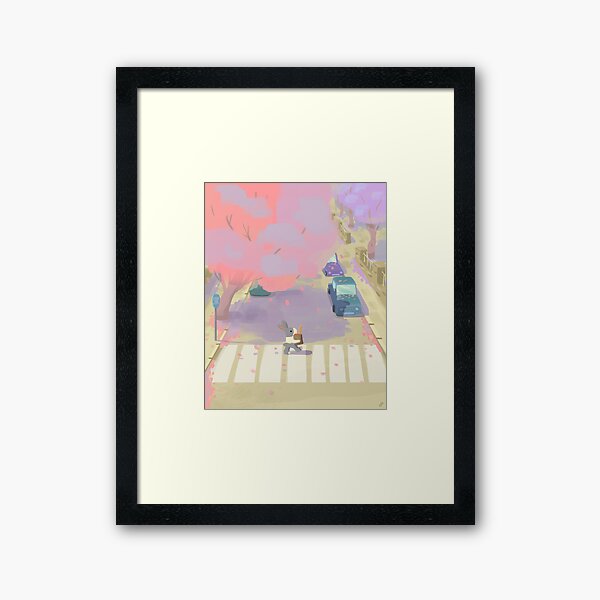 Crossing Framed Art Print