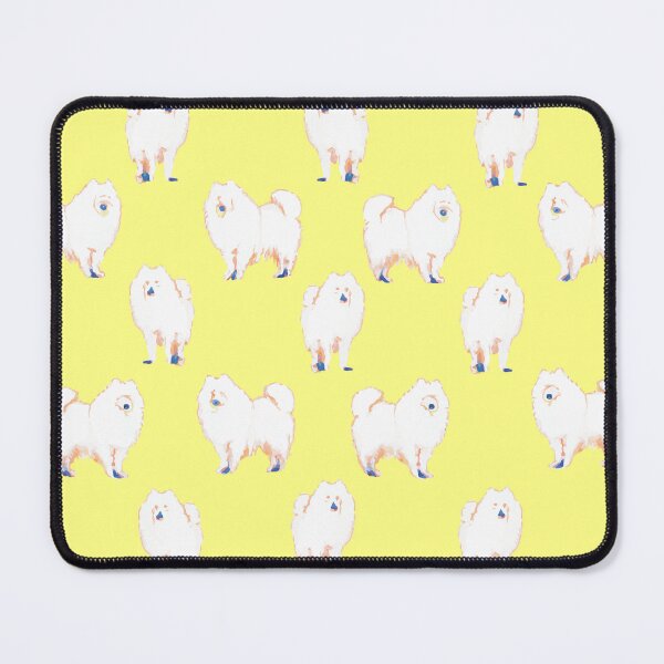 Item preview, Adorable Cartoon Samoyed dog with Playful Pattern designed and sold by TANMIRET ⭐️⭐️⭐️⭐️⭐️.