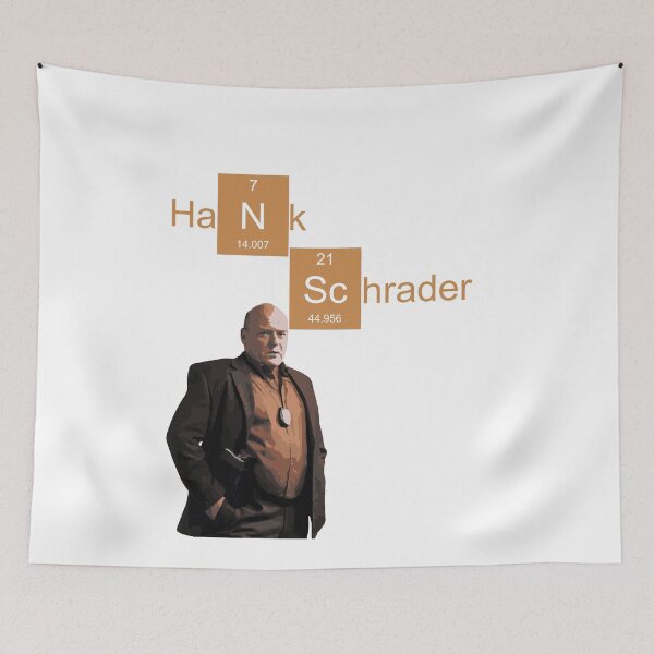 Item preview, Hank Schrader Breaking Bad Periodic Table Color Theory Design designed and sold by cjd1017.
