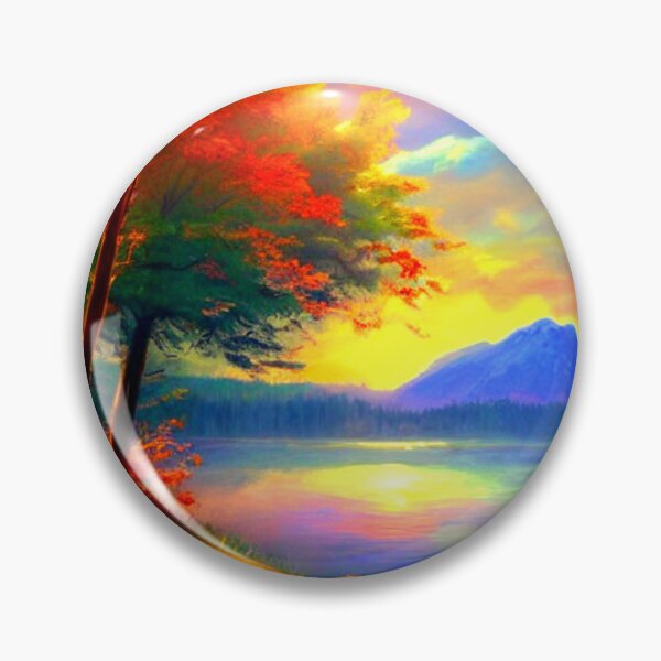 Item preview, Mountain Lake Forest 14 - Throw Pillows and Prints.  designed and sold by ScatterHub.