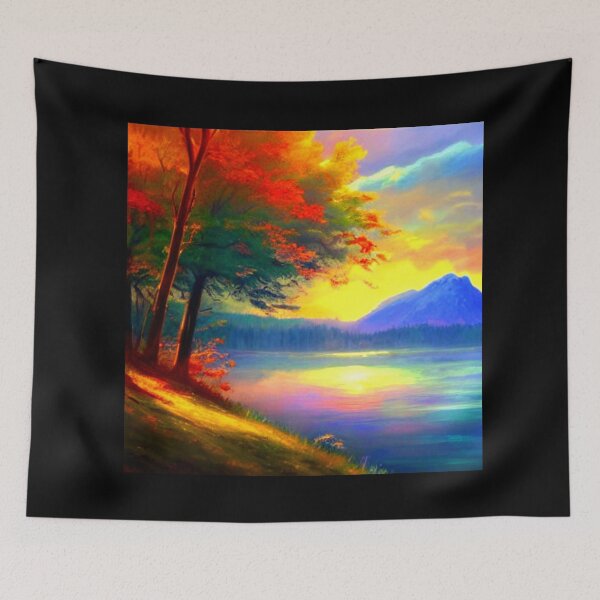 Item preview, Mountain Lake Forest 14 - Throw Pillows and Prints.  designed and sold by ScatterHub.