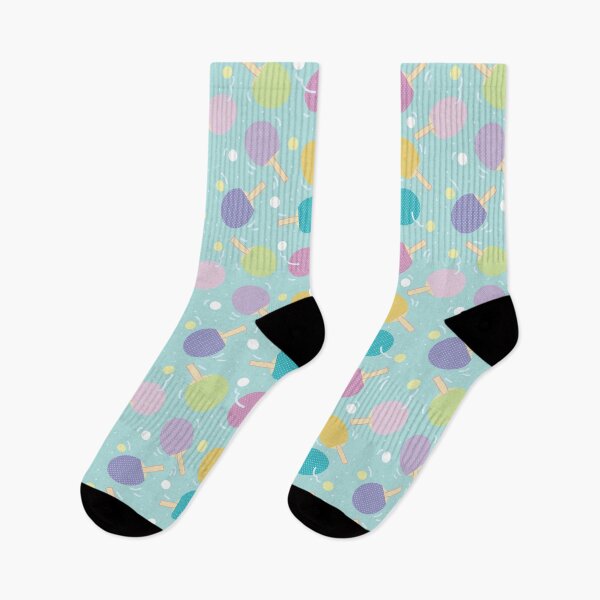 Item preview, Pastel ping pong paddles pattern designed and sold by kspfeif.