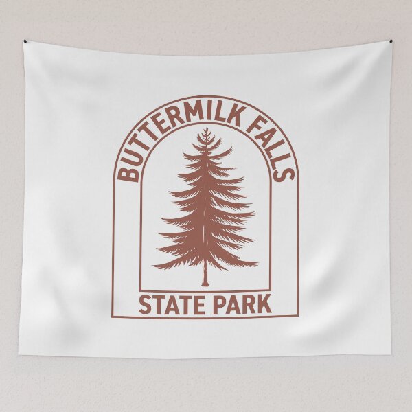 Item preview, Buttermilk Falls State Park New York Vintage Tree designed and sold by HalpinDesign.