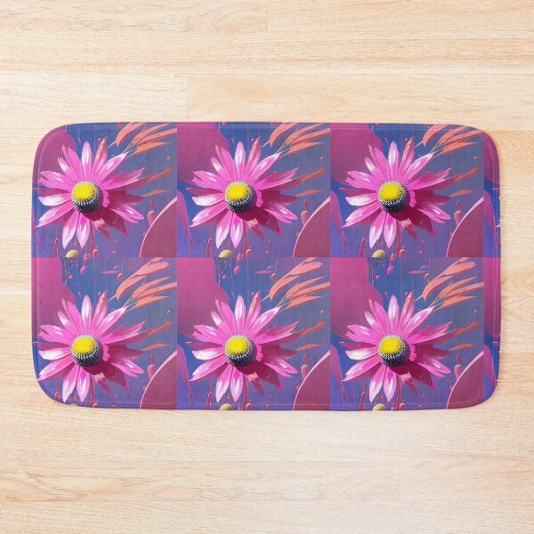 Item preview, Abstract Pink Coneflower Pop Art designed and sold by Milky-Way-Local.