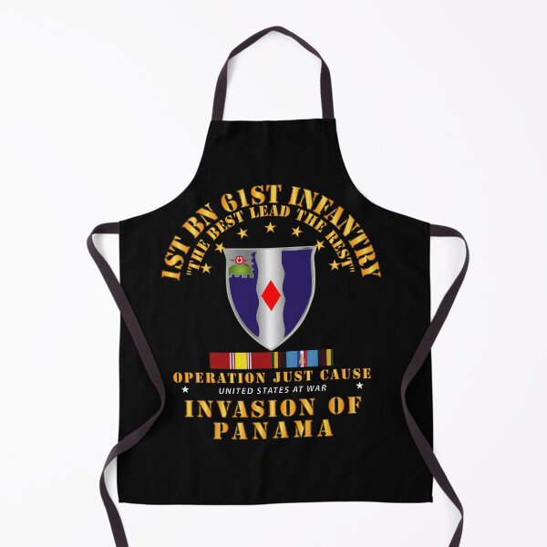 Item preview, Just Cause - 1st Bn 61st Infantry w Svc Ribbons wo DS designed and sold by Military Insignia Products.