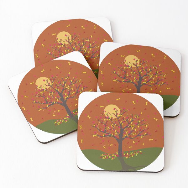 Item preview, Fall tree dusk designed and sold by dean-ward4.