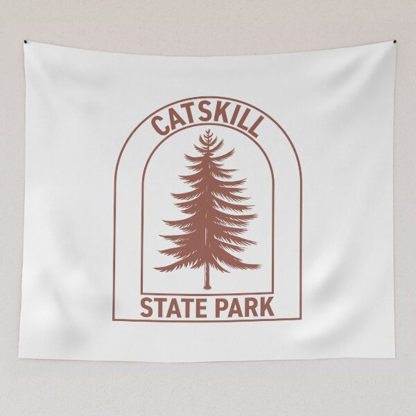 Item preview, Catskill State Park New York Vintage Tree designed and sold by HalpinDesign.