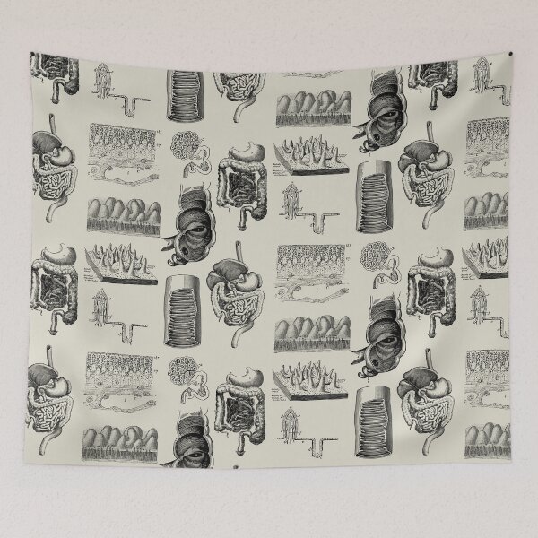 Item preview, Vintage human anatomy of Gastrointestinal tract designed and sold by Preslava Genova.